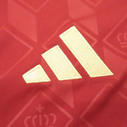 adidas | アディダス ベルギー代表 2024 ホーム 半袖シャツ IQ0769 ボルドー/バーガンディー サイズ：M