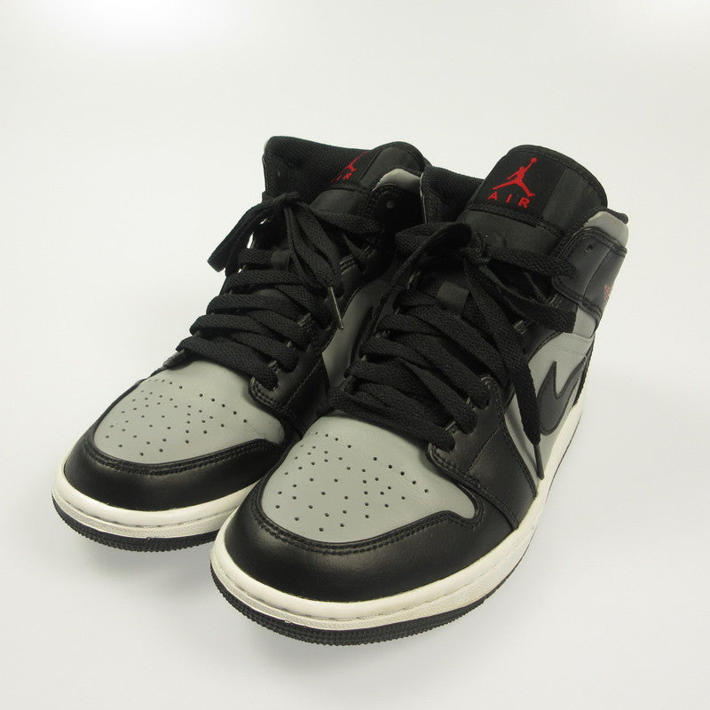 NIKE | ナイキ AIR JORDAN 1 MID SHADOW スニーカー 554724-096 ブラック 26cm
