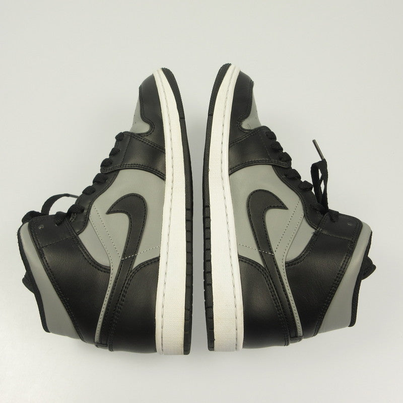 NIKE | ナイキ AIR JORDAN 1 MID SHADOW スニーカー 554724-096 ブラック 26cm