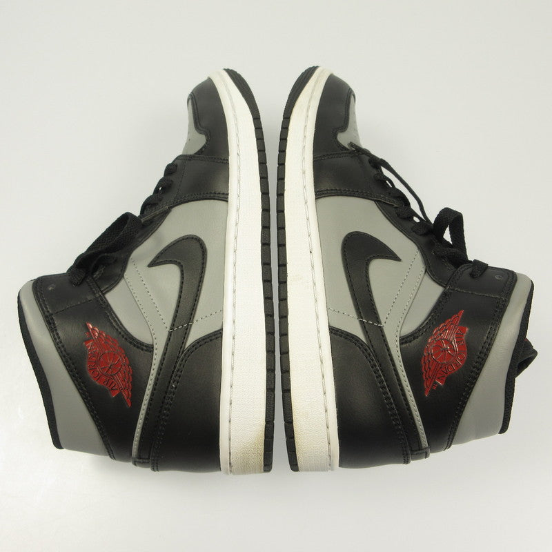 NIKE | ナイキ AIR JORDAN 1 MID SHADOW スニーカー 554724-096 ブラック 26cm