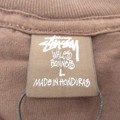 STUSSY | ステューシー Ocean Song T-Shirt 半袖Ｔシャツ 3904025 ×Wales Bonner ブラウン サイズ：L