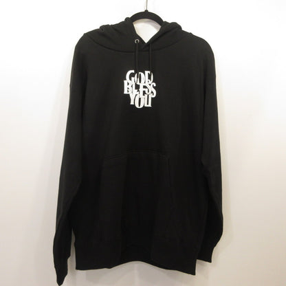 EXAMPLE | イグザンプル GOD BLESS YOU HOODIE パーカー ブラック サイズ：XL