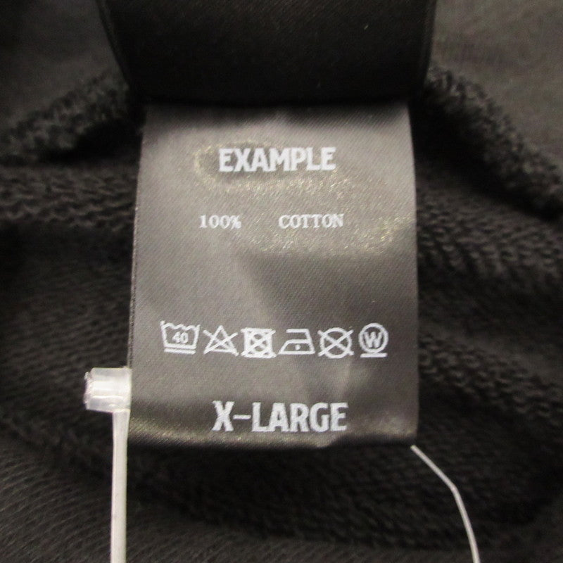 EXAMPLE | イグザンプル GOD BLESS YOU HOODIE パーカー ブラック サイズ：XL