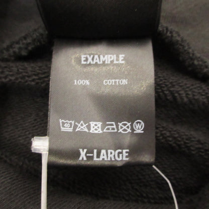 EXAMPLE | イグザンプル GOD BLESS YOU HOODIE パーカー ブラック サイズ：XL