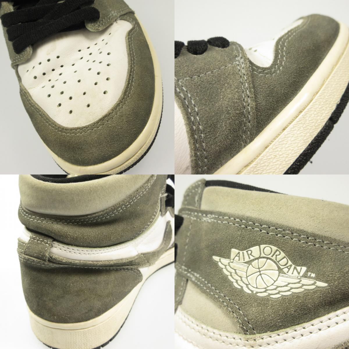 NIKE | ナイキ AIR JORDAN 1 RETRO HIGH OG スニーカー DZ5485-051 グレー 26.5cm
