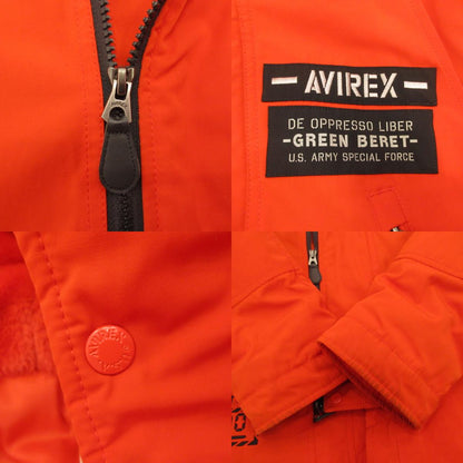 AVIREX | アヴィレックス N-3B ミリタリーコート 6192170 オレンジ サイズ：L