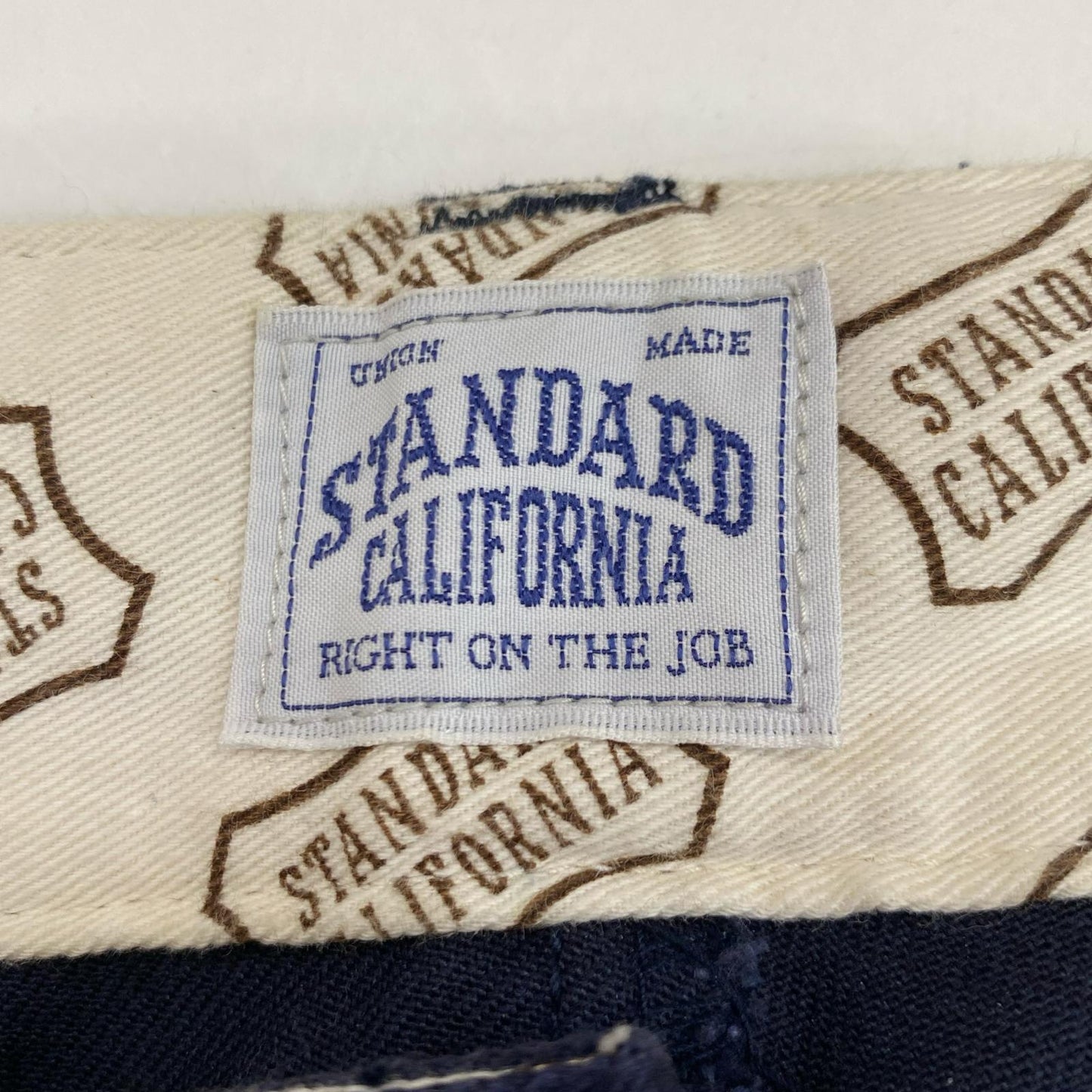 STANDARD CALIFORNIA | スタンダードカリフォルニア SD T/C Work Pants チノパンツ サイズ:W36 ネイビー【姫路東店】