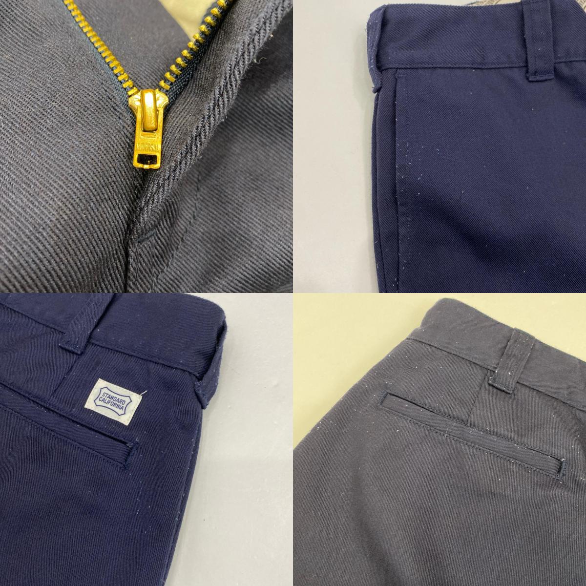STANDARD CALIFORNIA | スタンダードカリフォルニア SD T/C Work Pants チノパンツ サイズ:W36 ネイビー【姫路東店】
