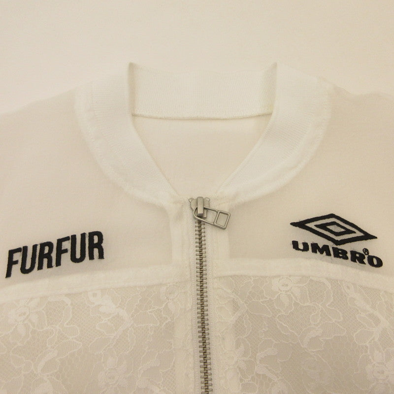 furfur | ファーファー シアートラックブルゾン ブルゾン RWFJ244004 ×UMBRO　ｻｲｽﾞ:F ホワイト