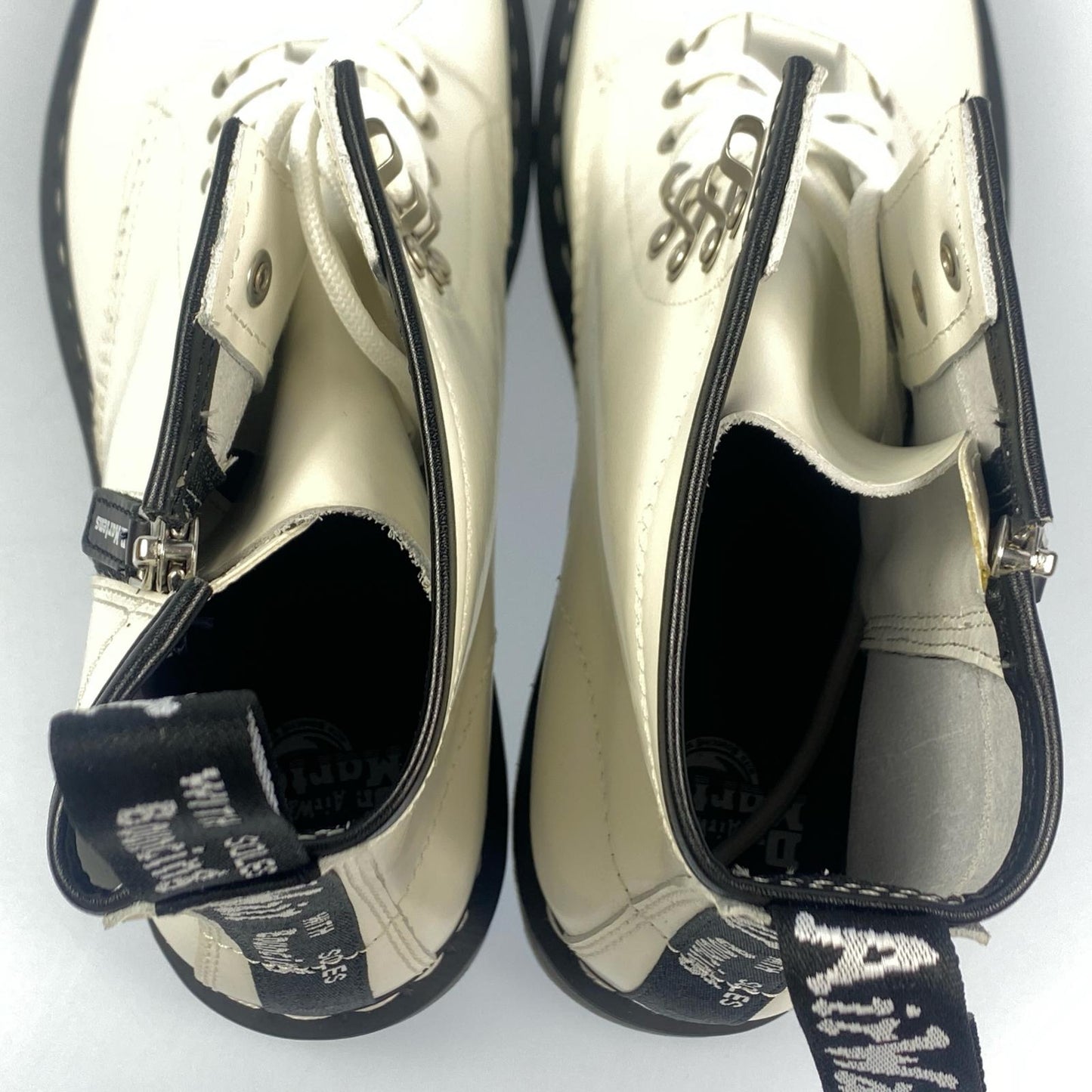 Dr.Martens | ドクターマーチン 1460 ZIPPED HDW ブーツ 27738100 UK9 ホワイト【姫路東店】