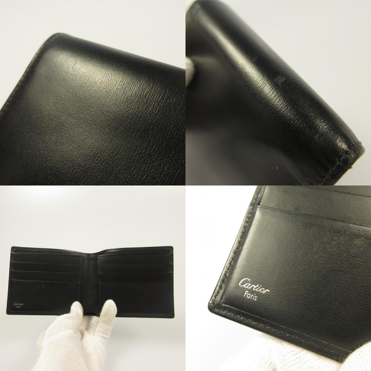 CARTIER | カルティエ パシャ 札入れ T17837S ブラック
