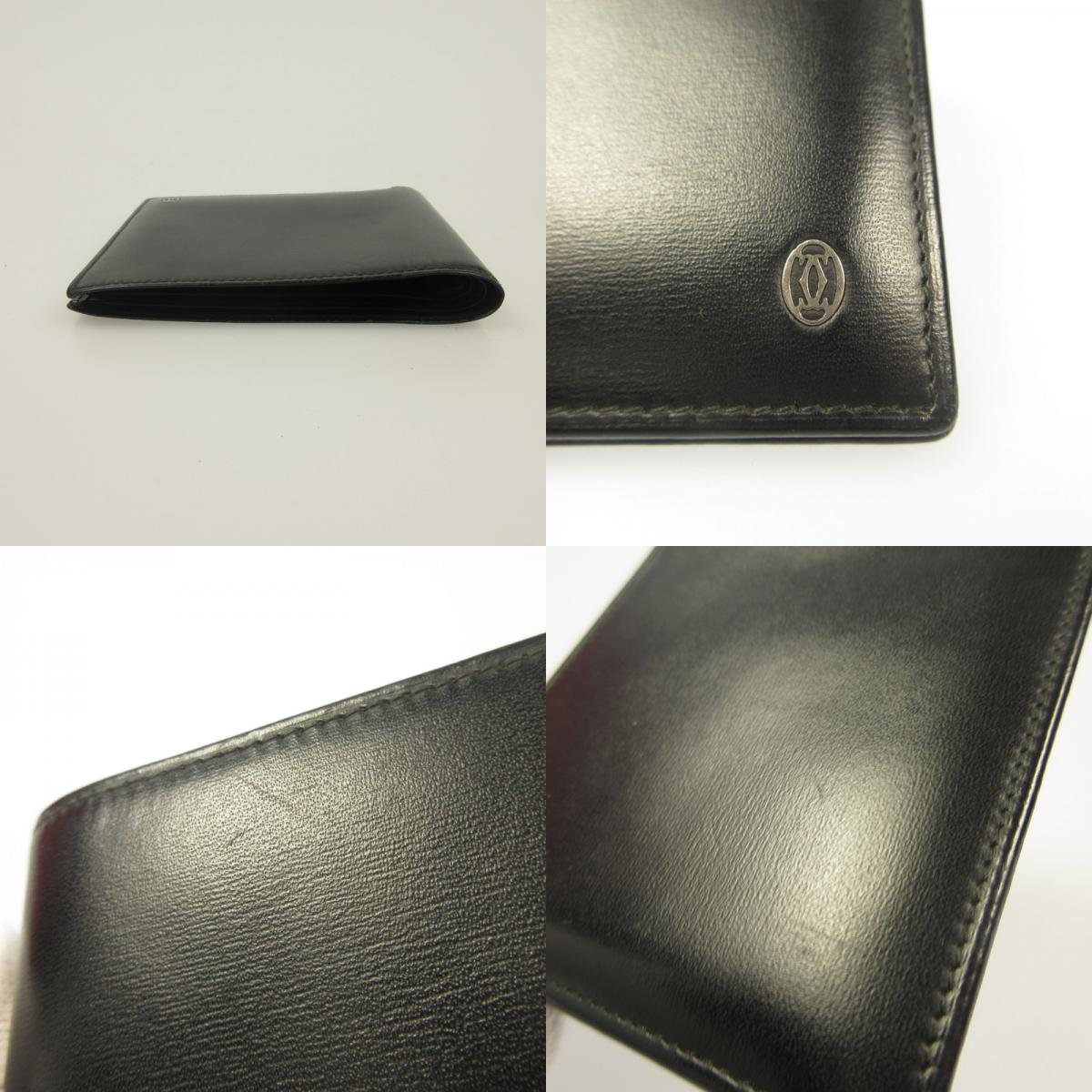 CARTIER | カルティエ パシャ 札入れ T17837S ブラック