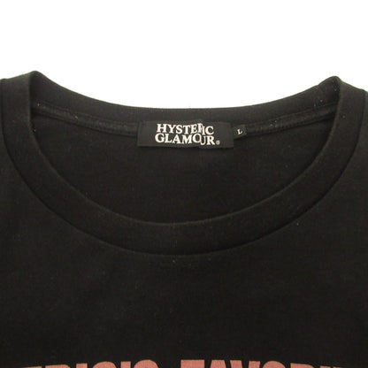 HYSTERIC GLAMOUR | ヒステリックグラマー 半袖Ｔシャツ 0222CT12 ブラック サイズ：L