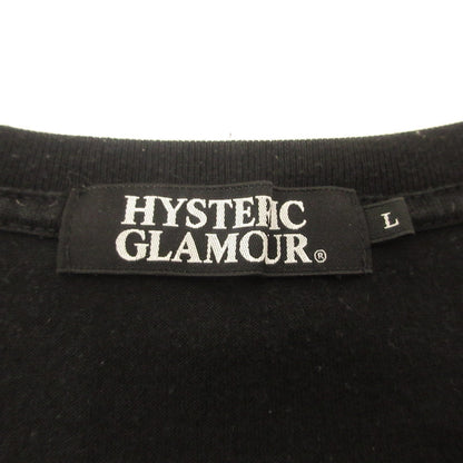 HYSTERIC GLAMOUR | ヒステリックグラマー 半袖Ｔシャツ 0222CT12 ブラック サイズ：L