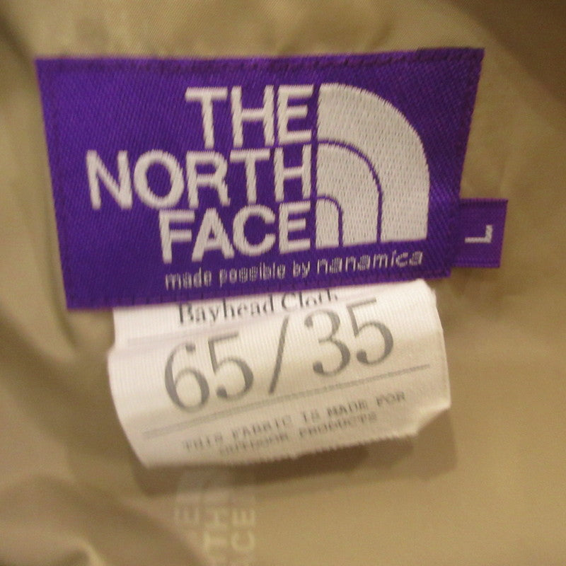 THE NORTH FACE PURPLE LABEL | ザノースフェイスパープルレーベル Field Jacket ブルゾン NP2316N ×BEAMS ベージュ サイズ：L