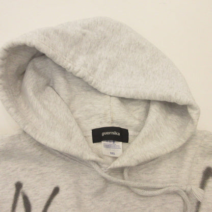 GUERNIKA | ゲルニカ Paint Hoodie - ANONYMOUSE パーカー 5214-01 グレー サイズ：XXL