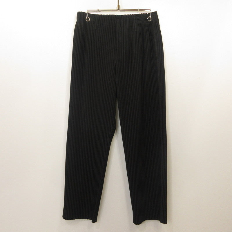 ISSEY MIYAKE | イッセイミヤケ BASICS パンツ HP55JF550 ブラック サイズ：1