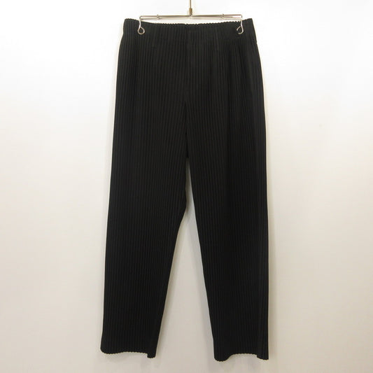 ISSEY MIYAKE | イッセイミヤケ BASICS パンツ HP55JF550 ブラック サイズ：1