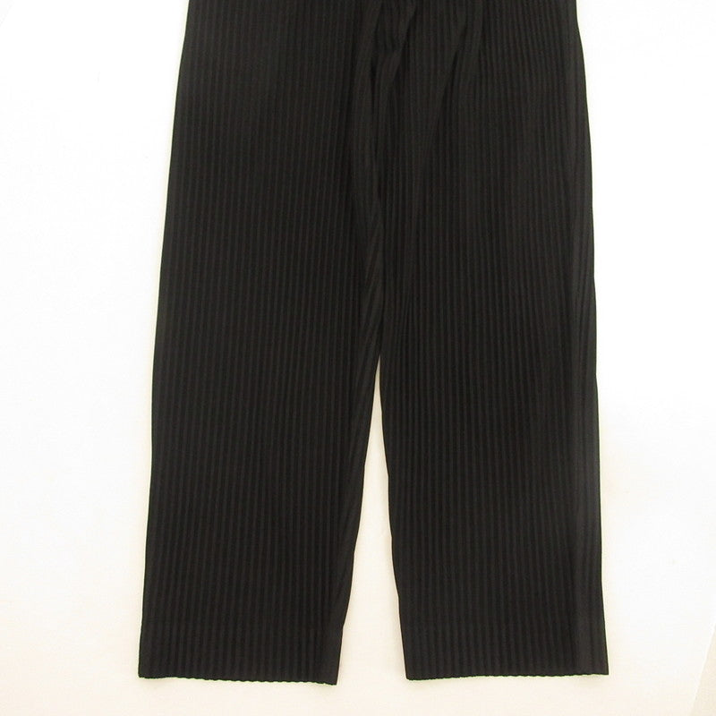 ISSEY MIYAKE | イッセイミヤケ BASICS パンツ HP55JF550 ブラック サイズ：1