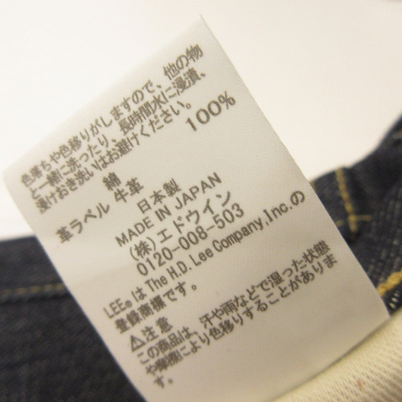 Lee | リー SUPERSIZED WIDE DENIM デニムパンツ LM4680 ネイビー サイズ：L