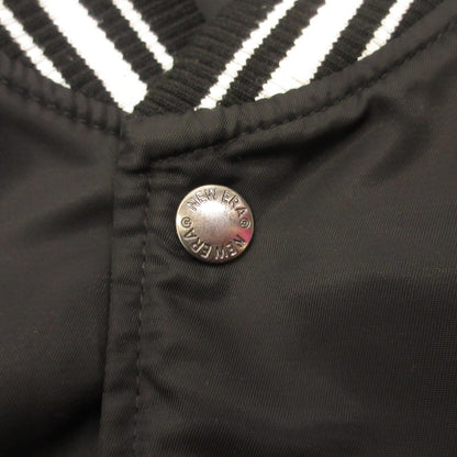 NEW ERA | ニューエラ Nylon Varsity Jacket Classic Logo 1920 スタジャン ブラック サイズ：XL