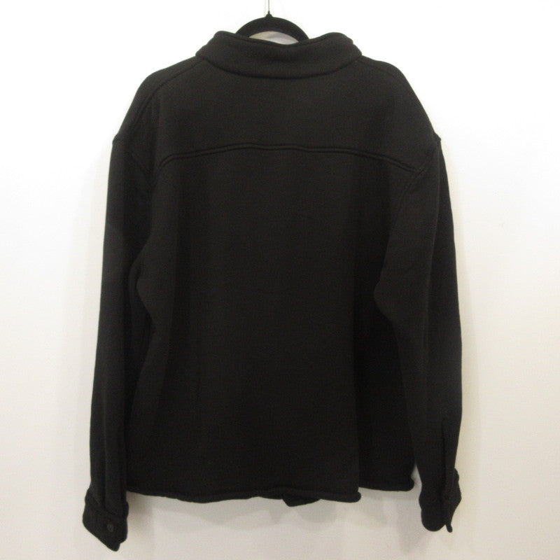 Sweat Button Shirt カーディガン ブラック サイズ：XL