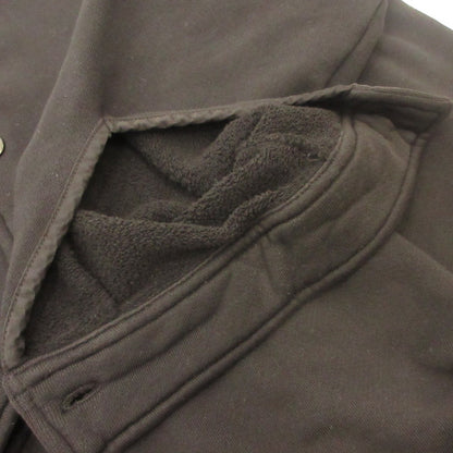 Sweat Button Shirt カーディガン ブラック サイズ：XL