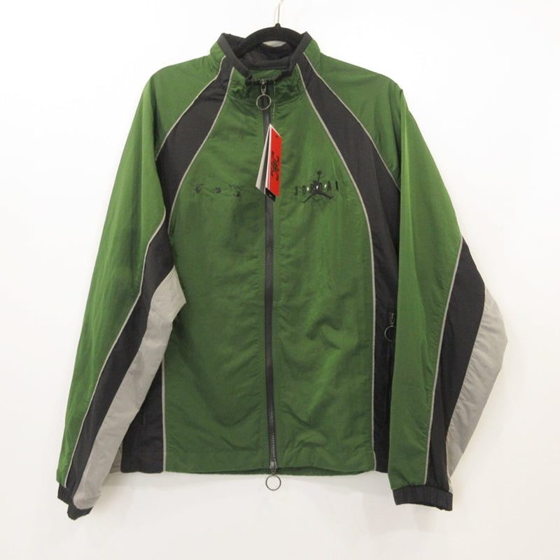 OFF-WHITE | オフホワイト AS M J OW TRK JKT ナイロンジャケット CV3503-361 ×JORDAN グリーン サイズ：L