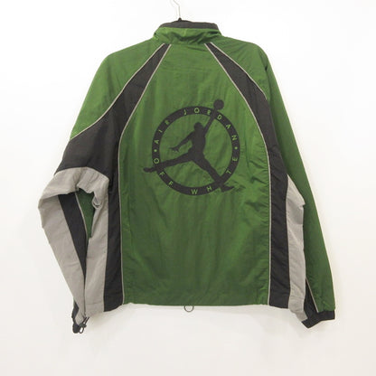 OFF-WHITE | オフホワイト AS M J OW TRK JKT ナイロンジャケット CV3503-361 ×JORDAN グリーン サイズ：L