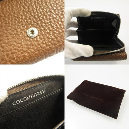 COCOMEISTER | ココマイスター マットシュリンク・カムラッド 三つ折り財布 ブラウン