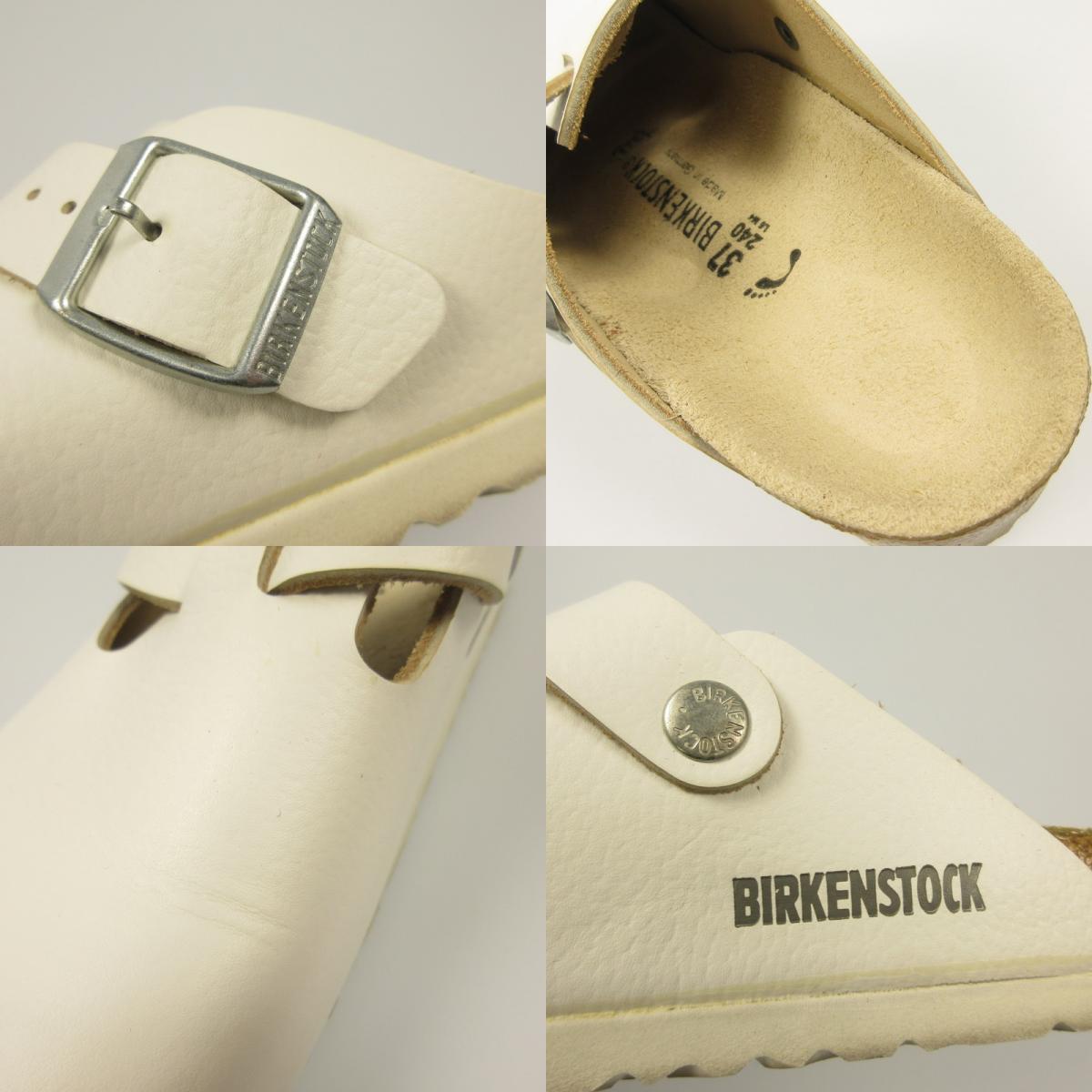 BIRKENSTOCK | ビルケンシュトック Boston サンダル ホワイト 24cm