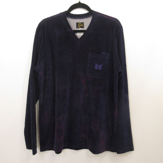 Needles | ニードルス 長袖Ｔシャツ FK345 CHARCOAL別注 パープル サイズ：S