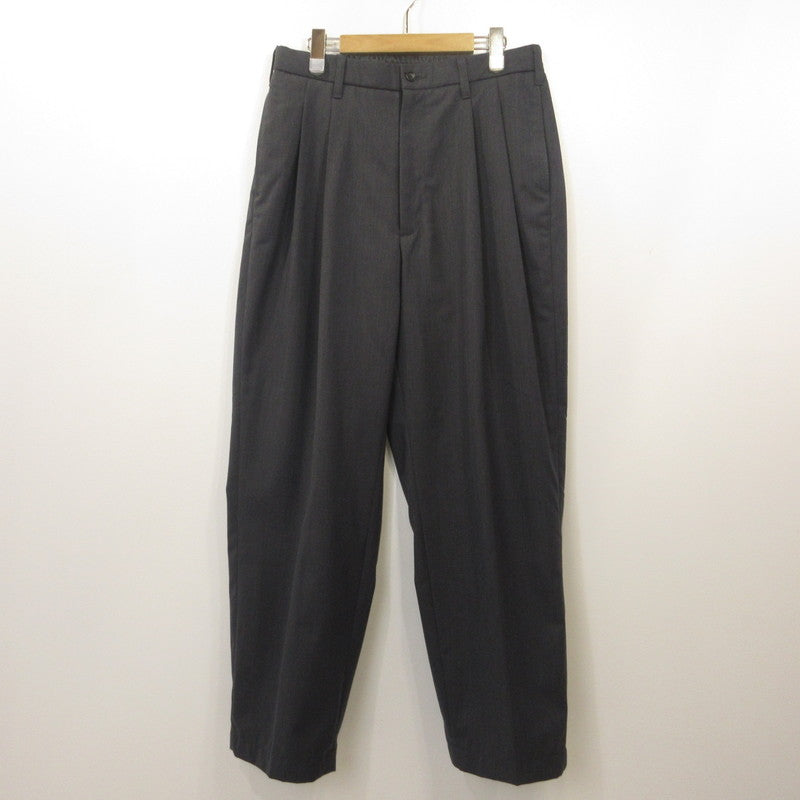 COOTIE | クーティー T/W Saxony 2 Tuck Wide Easy Trousers その他ボトムス CTE-25A107 グレー サイズ：M