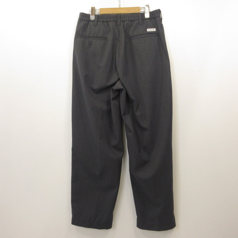 COOTIE | クーティー T/W Saxony 2 Tuck Wide Easy Trousers その他ボトムス CTE-25A107 グレー サイズ：M
