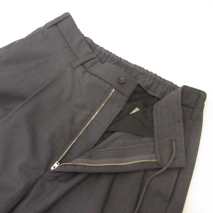 COOTIE | クーティー T/W Saxony 2 Tuck Wide Easy Trousers その他ボトムス CTE-25A107 グレー サイズ：M