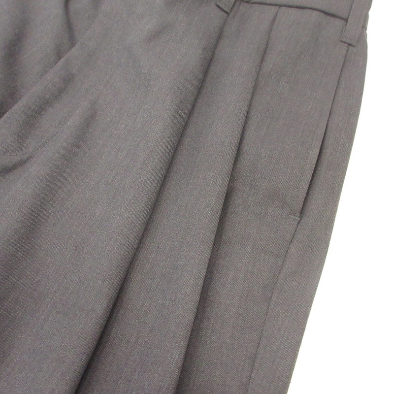 COOTIE | クーティー T/W Saxony 2 Tuck Wide Easy Trousers その他ボトムス CTE-25A107 グレー サイズ：M