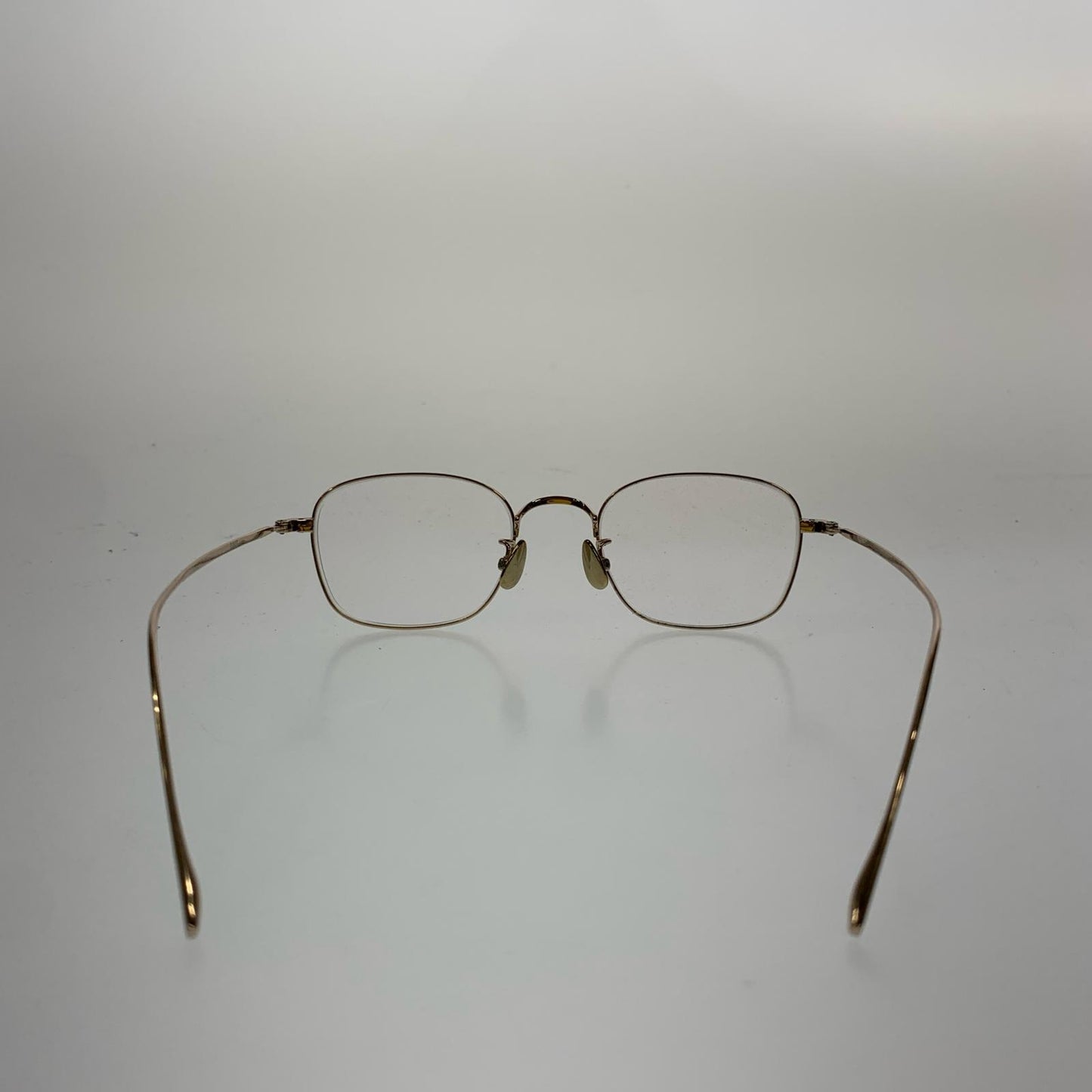 JINS | ジンズ All Titanium メガネ UTF-22A-224AT ｻｲｽﾞ:48□20　度入りメガネ ゴールド