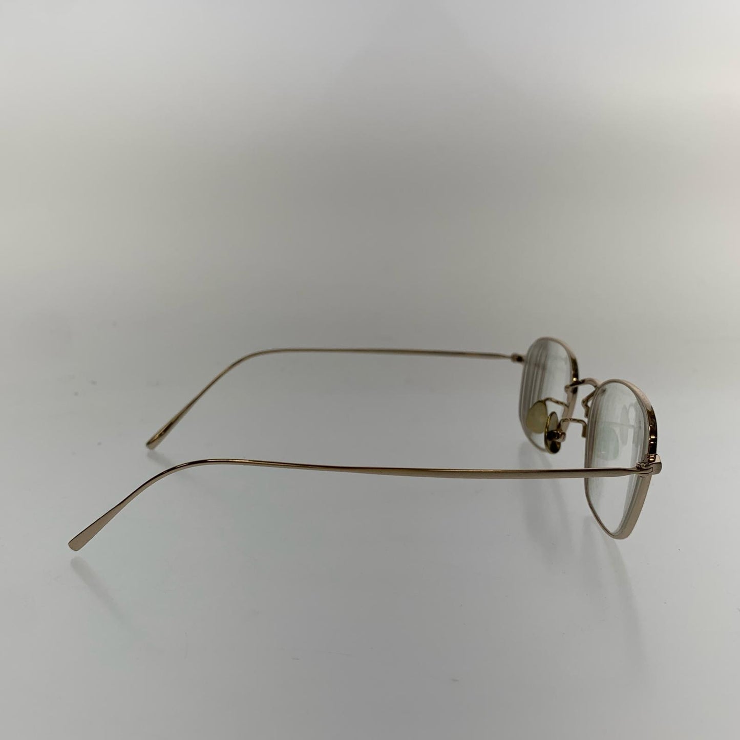 JINS | ジンズ All Titanium メガネ UTF-22A-224AT ｻｲｽﾞ:48□20　度入りメガネ ゴールド