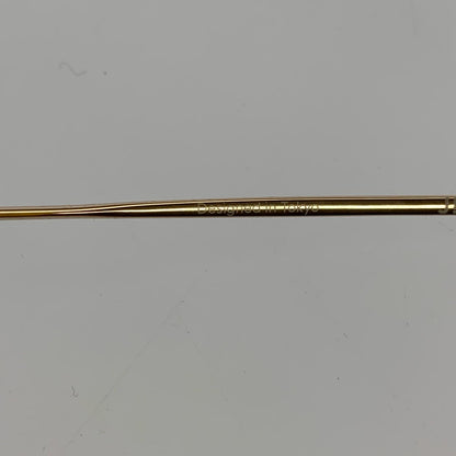 JINS | ジンズ All Titanium メガネ UTF-22A-224AT ｻｲｽﾞ:48□20　度入りメガネ ゴールド