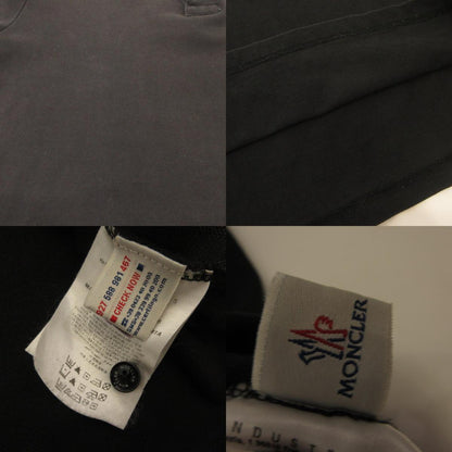 MONCLER | モンクレール MAGLIA POLO MANICA CORTA ポロシャツ 310918346950 並行品 ブラック サイズ：M