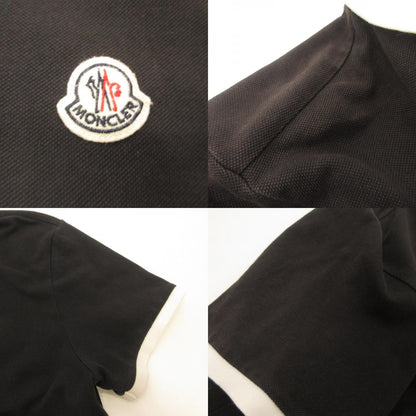 MONCLER | モンクレール MAGLIA POLO MANICA CORTA ポロシャツ 310918346950 並行品 ブラック サイズ：M