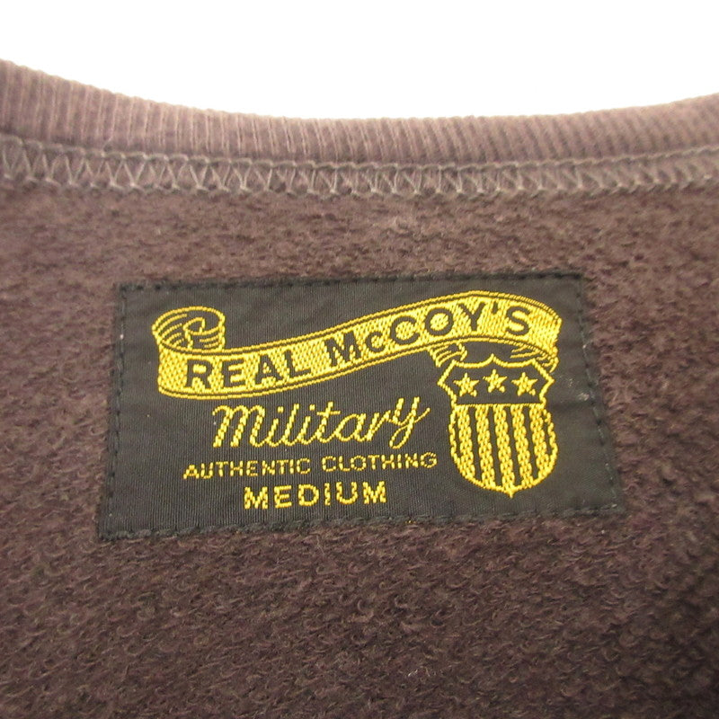 The REAL McCOY'S | ザリアルマッコイズ TIGER FORCE スウェット MC18001 チャコールグレー サイズ：M