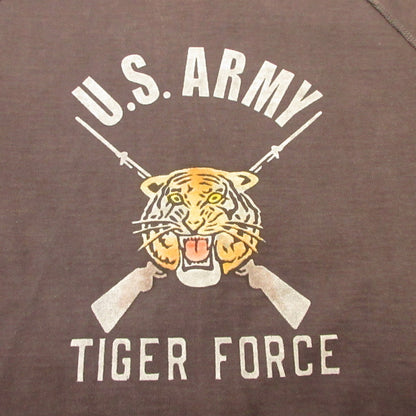 The REAL McCOY'S | ザリアルマッコイズ TIGER FORCE スウェット MC18001 チャコールグレー サイズ：M