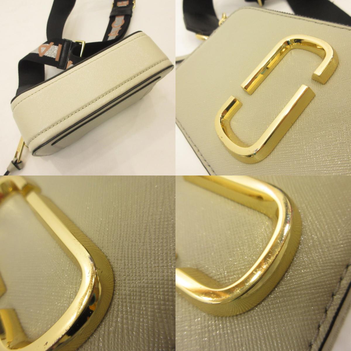 MARC JACOBS | マークジェイコブス THE SNAPSHOT ショルダーバッグ M0014146 ベージュ