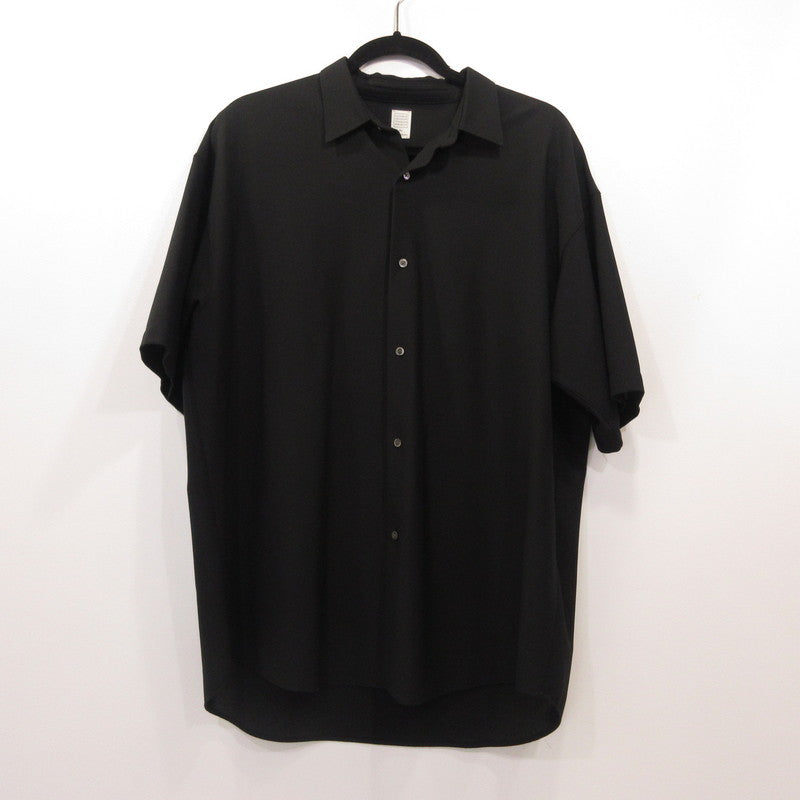 URBAN RESEARCH | アーバンリサーチ Cupro Balancircular OverSh 半袖シャツ UM45-13M011 ×GGG ブラック サイズ：M【姫路東店】