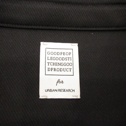 URBAN RESEARCH | アーバンリサーチ Cupro Balancircular OverSh 半袖シャツ UM45-13M011 ×GGG ブラック サイズ：M【姫路東店】