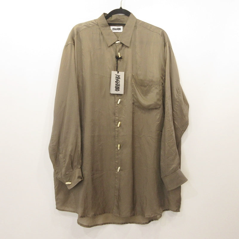 A BIG CHIC SHIRT 長袖シャツ R28014315 ブラウン サイズ：S
