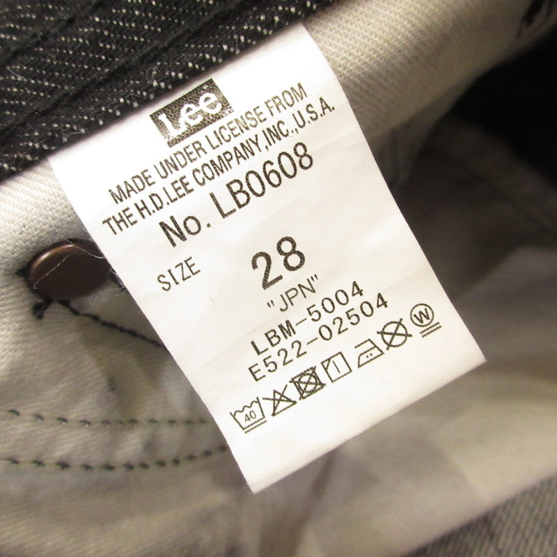 Lee | リー COWBOYPANTS デニムパンツ LB0608 ×URBAN RESEARCH ブラック サイズ：28