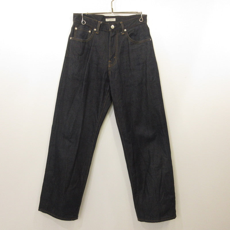 URBAN RESEARCH | アーバンリサーチ スーピマ DENIM PANTSワイド #BOB デニムパンツ UR26-14B002 ×SHIOTA ネイビー サイズ：28
