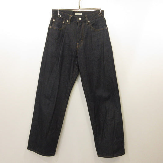 URBAN RESEARCH | アーバンリサーチ スーピマ DENIM PANTSワイド #BOB デニムパンツ UR26-14B002 ×SHIOTA ネイビー サイズ：28